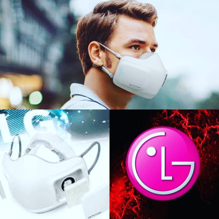 Máscara tecnológica da LG