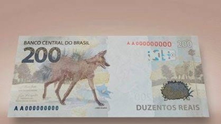 Nova Cédula Brasileira de R$200 já está em circulação !