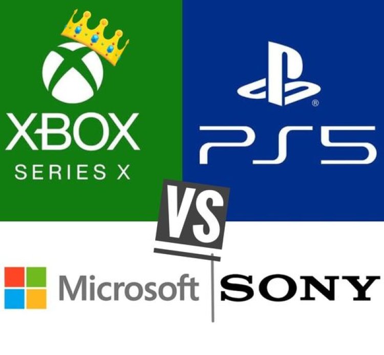 Microsoft lidera sobre sua concorrente Sony