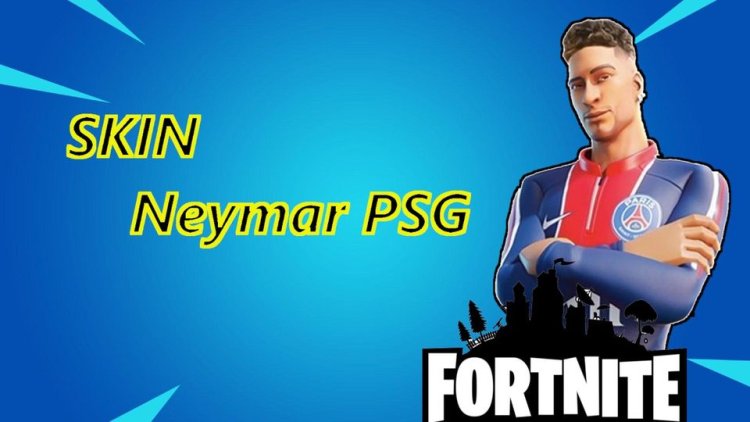 Neymar do PSG convocado para o Fortnite !