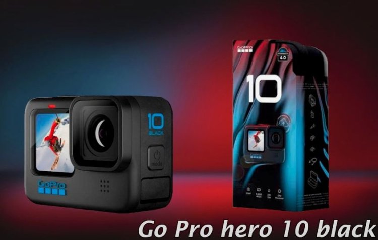 Go Pro hero 10 Black - Novo lançamento