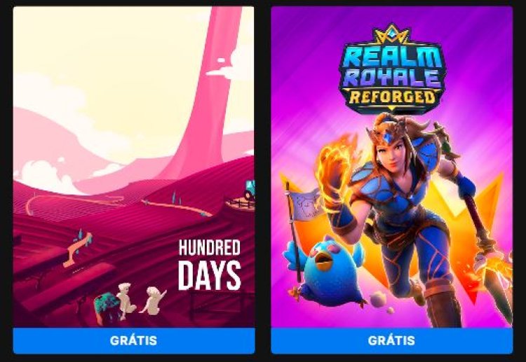 Epic Games - Jogos grátis da semana