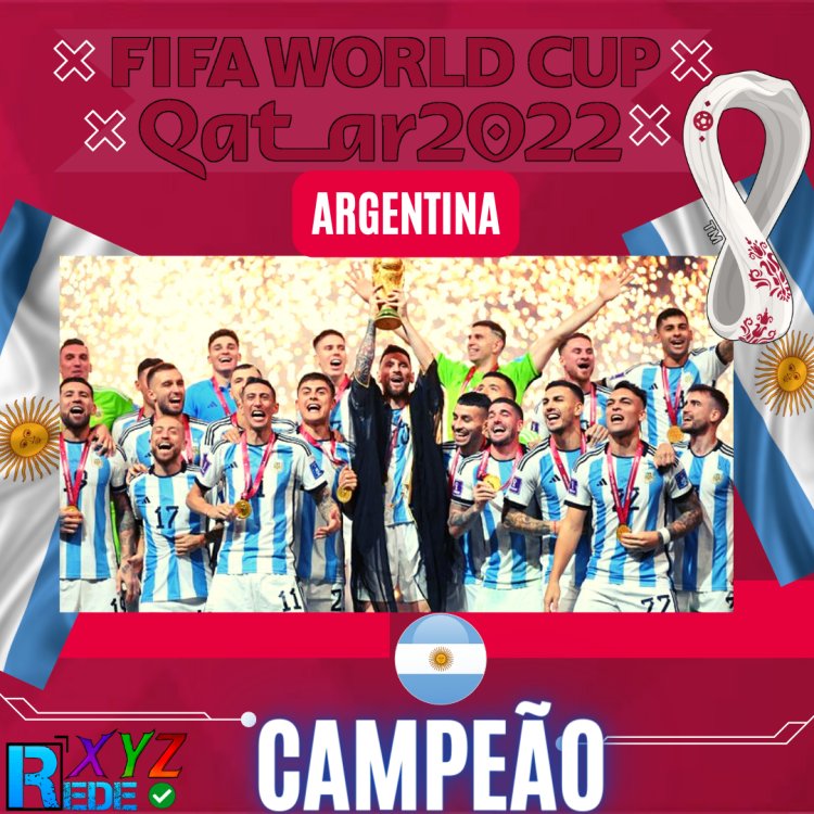 Argentina é Campeã da Copa do Mundo da FIFA Catar 2022™