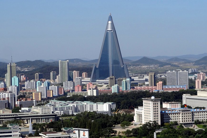 Ryugyong Hotel - O prédio mais alto do pais inacabado